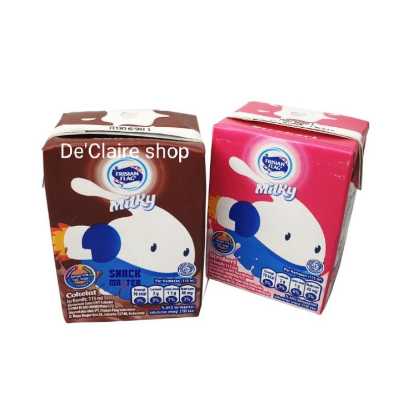 Frisian Flag Susu UHT Zuzhu Mini - Netto 115ml