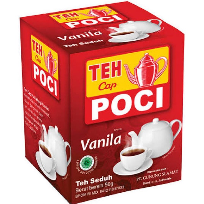 

Teh Cap Poci Vanilla 50 gram