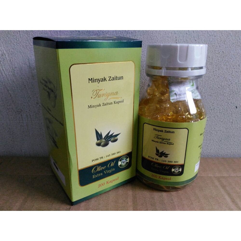 Terbaru Original Minyak Zaitun Tursyna Extra Virgin Olive Oil 200 Kapsul Grosir Shopee Indonesia