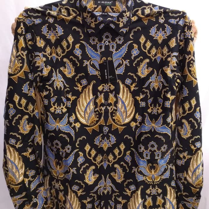 CC27 Dijual Kemeja Cowok Batik Gunawan Limited Kasual Murah