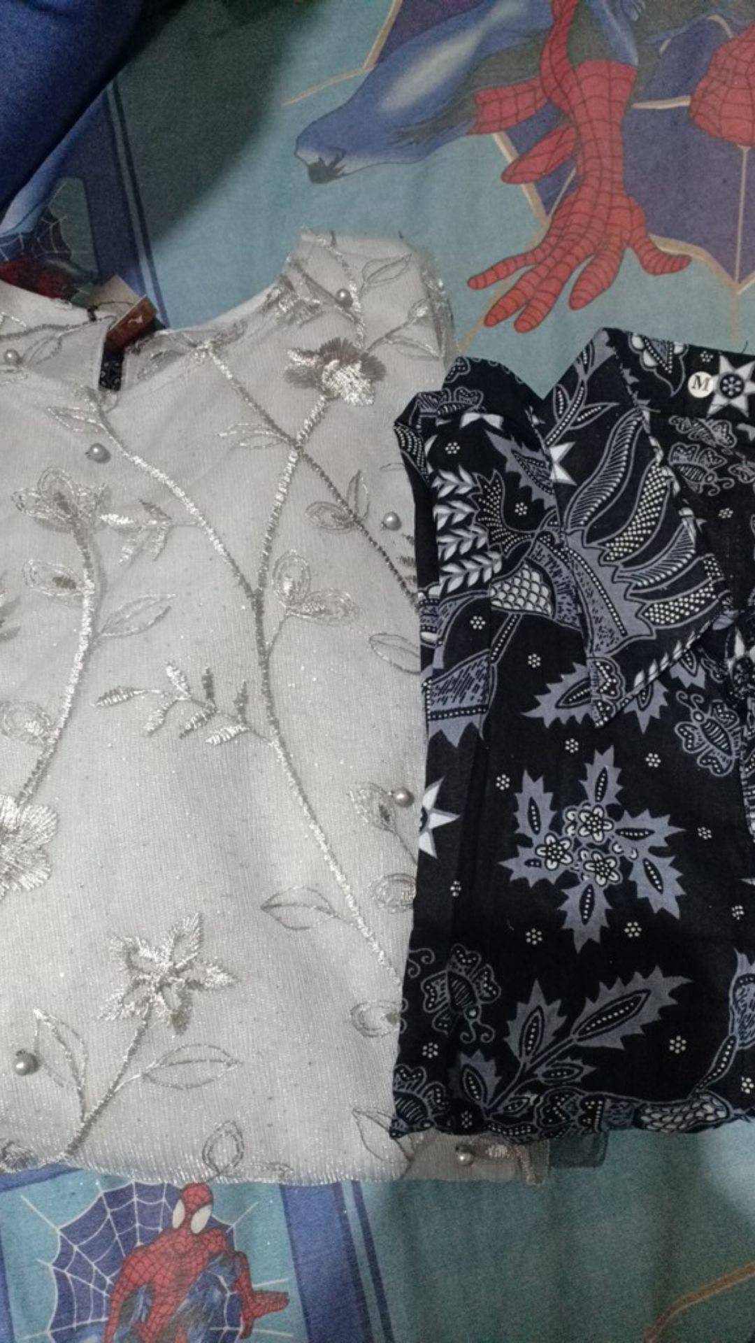 Batik Couple Tunik Tile Aurel Adelia Classic Free Selendang