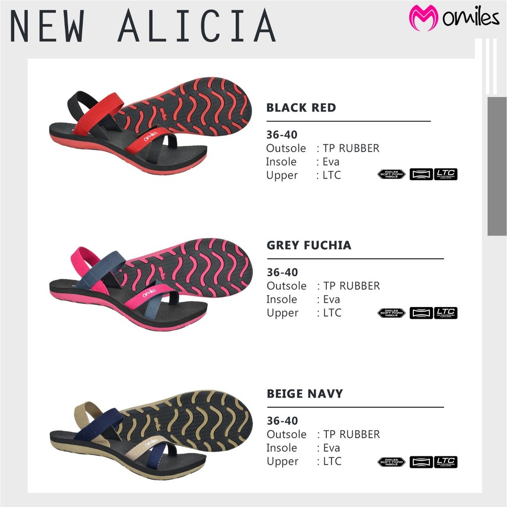 SANDAL OMILES Sandal Cewe OMILES Sandal NEW ALICIA