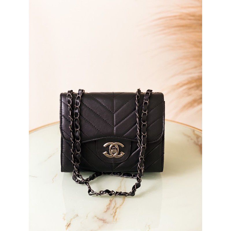 TAS WANITA CNL BOX KOREAN BAG TAS FASHION