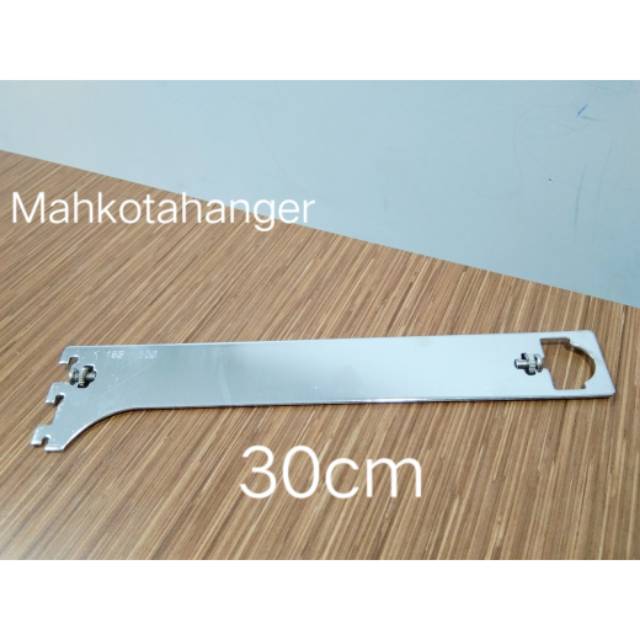 Braclet Pipa Multifungsi H30 | Daun breket pipa kotak dan pipa bulat 30cm