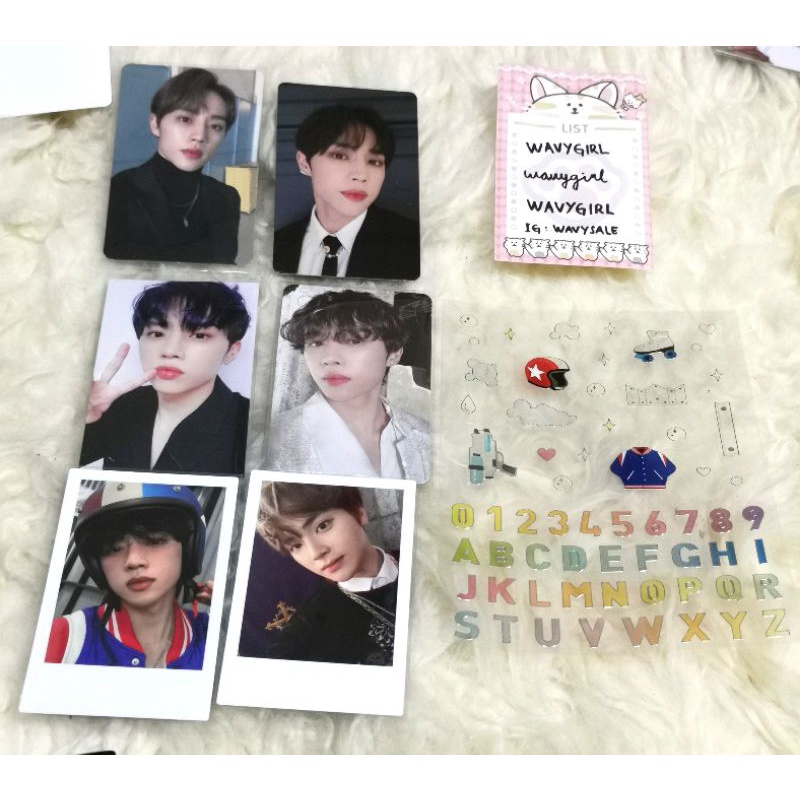 sunwoo photocard pc set fankit 2nd film festival tc the boyz tbz