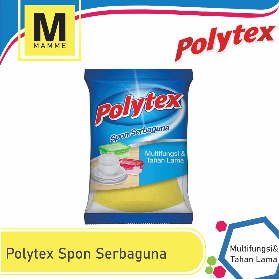 Polytex Spon Stainless / Sabut Spon Pencuci Piring