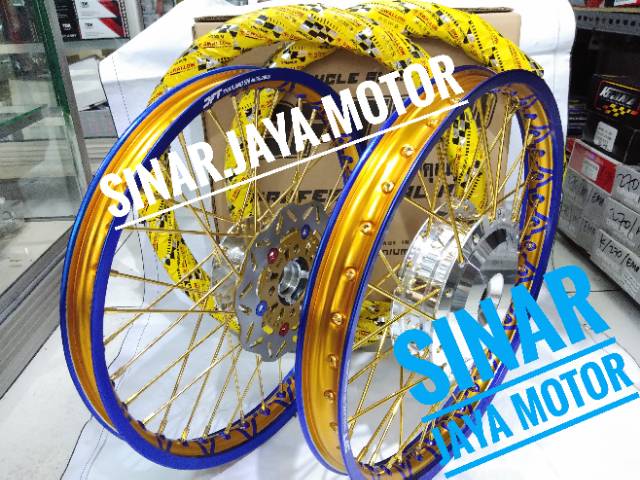 Velg beat scopy vario 110 ring 17 sepaket  velg dft ban luar ban dalam