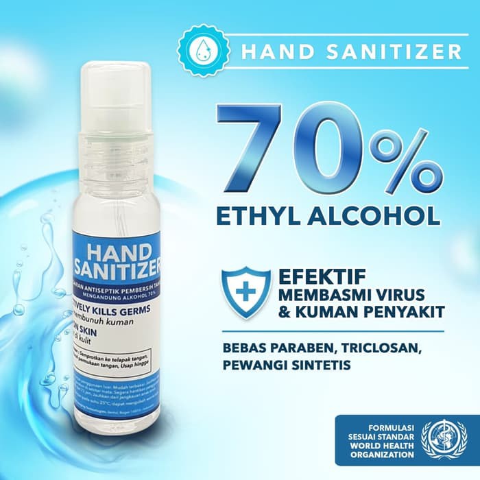 Hand sanitizer / hand antiseptik / desinfektan hand 30ml