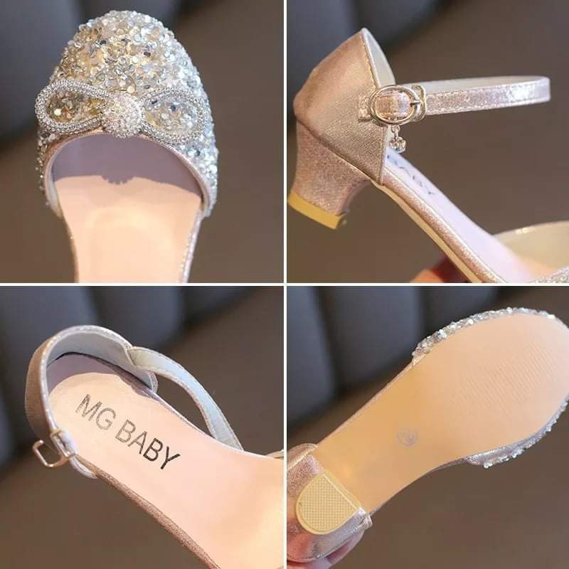 Sepatu High Heels Anak Perempuan Blinky Ribbon