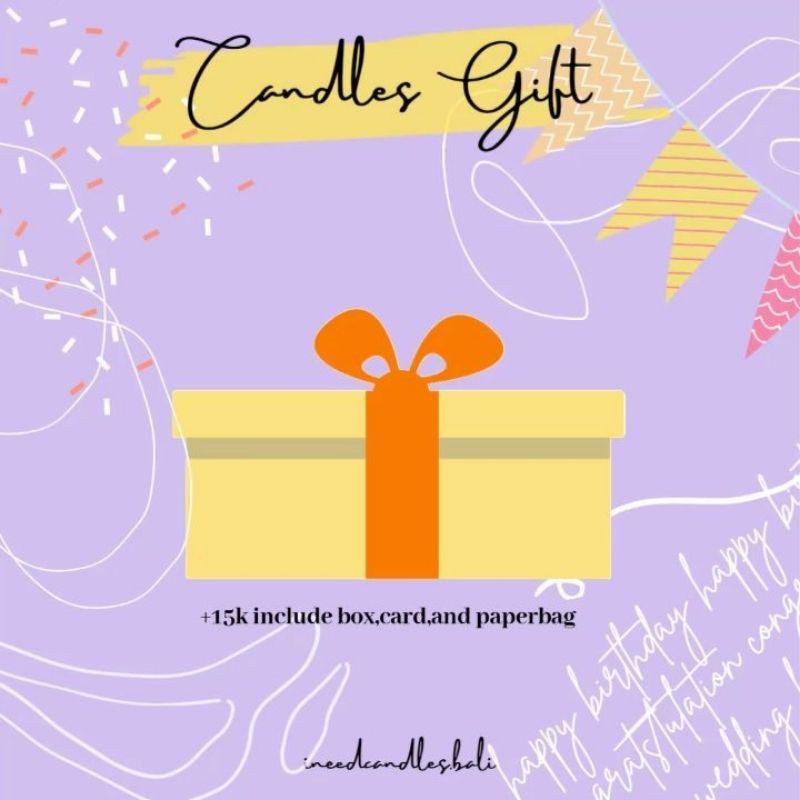 

+add Gift Box - Ineedcandles.bali