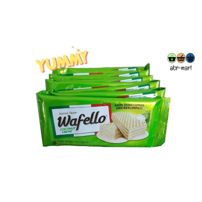 ROMA Wafello COCONUT Sachet Isi 10 pcs