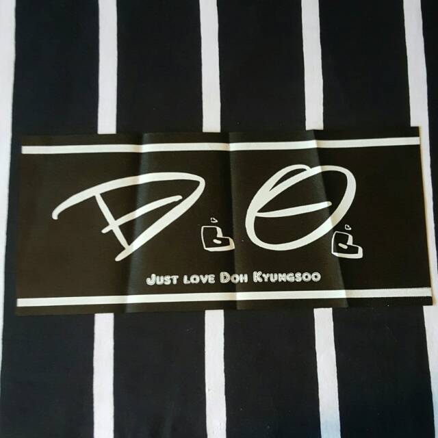 EXO SLOGAN KYUNGSOO BUATAN FANSITE