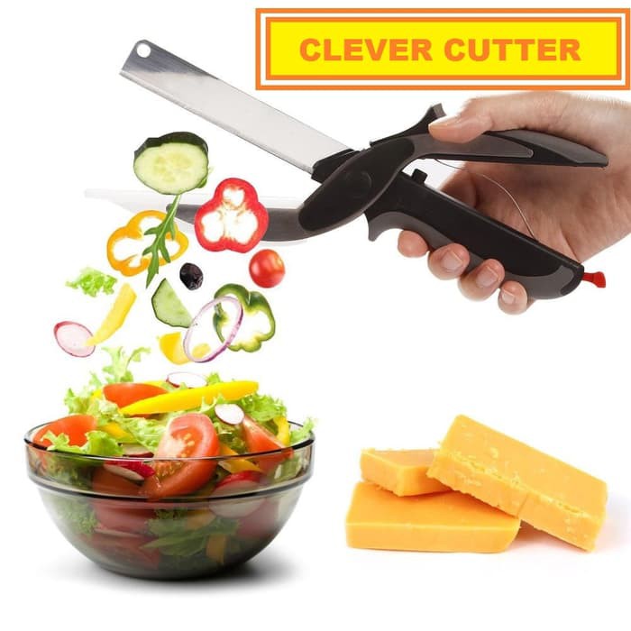 

Clever Cutter KUALITAS Terbaik Pisau Gunting Talenan CLEVER CUTTER