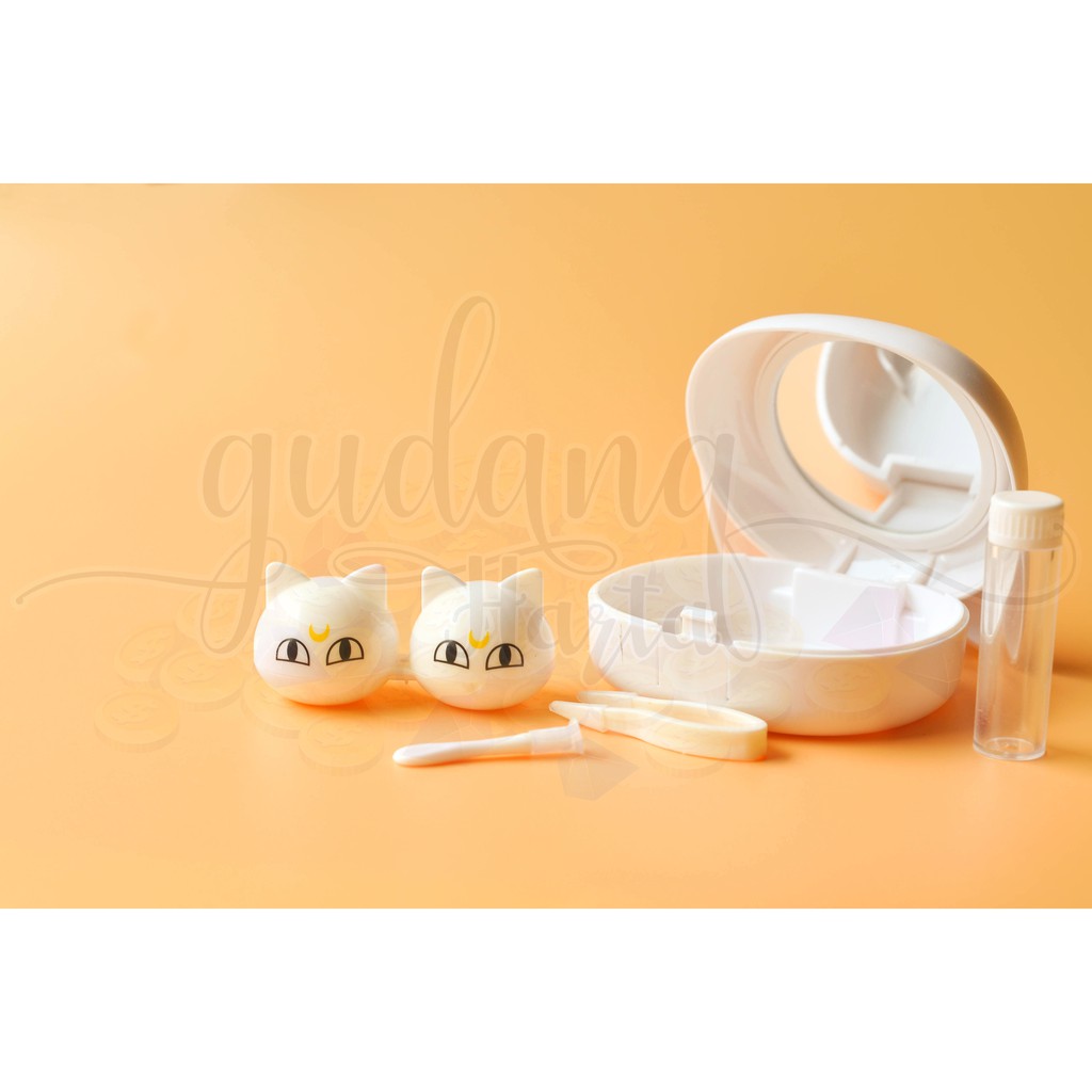 Tempat Softlens Karakter Kartun Kotak Softlens Kucing Cat Lensa Mata GH 502014