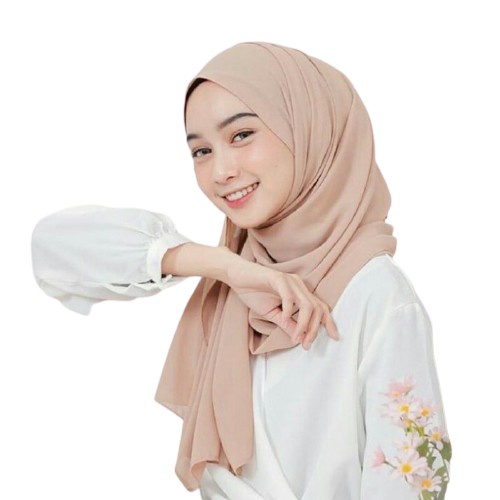 JIHAN.77 | PC180 x75 cm Pashmina Ceruty Babydoll Premium JIHAN HIJAB JIHAN.77 AZARA