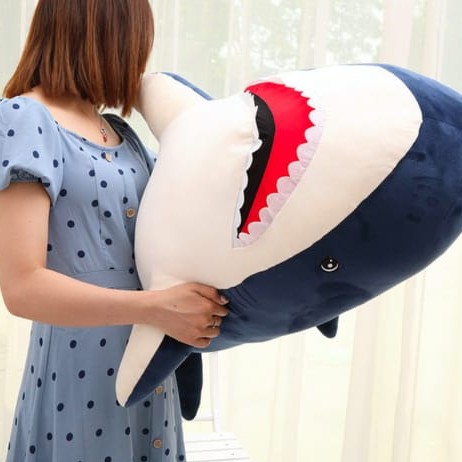 Boneka Ikan Paus Lucu Bahan Plush Lembut