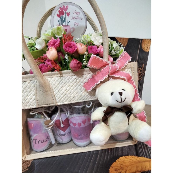 

Hampers/kado/gift Valentine Messages in the bottle