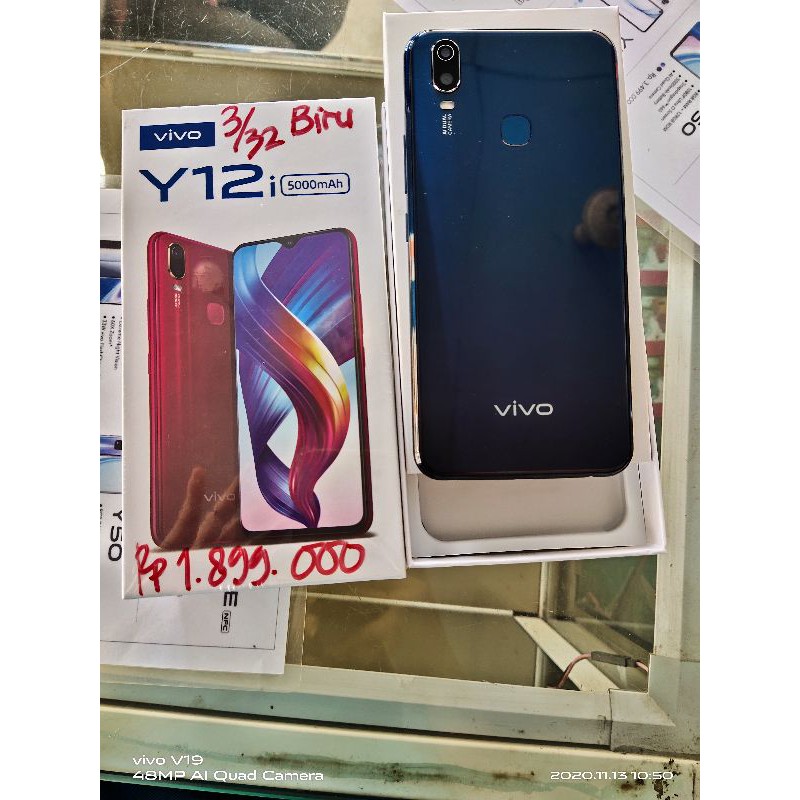 BEST SELLER VIVO Y12I RAM 3GB/32GB AI DUAL CAMERA + 5000MAH BATTERY