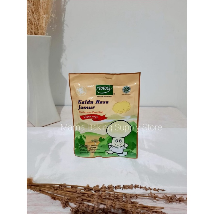

TOTOLE Kaldu Jamur Bumbu Penyedap Halal Enak 80 Gr