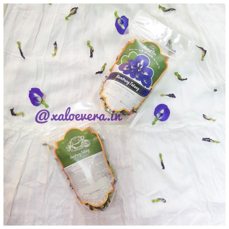 

Teh Bunga Telang Kering/ Seduh (Dried Butterfly Pea Flowers)