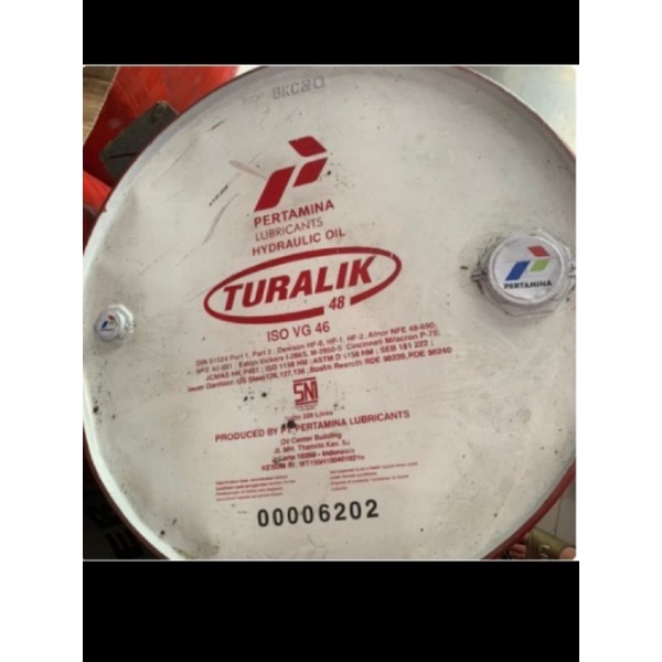 PERTAMINA TURALIK 52  ISO VG68 OLI HIDROLIK  (1 Liter)