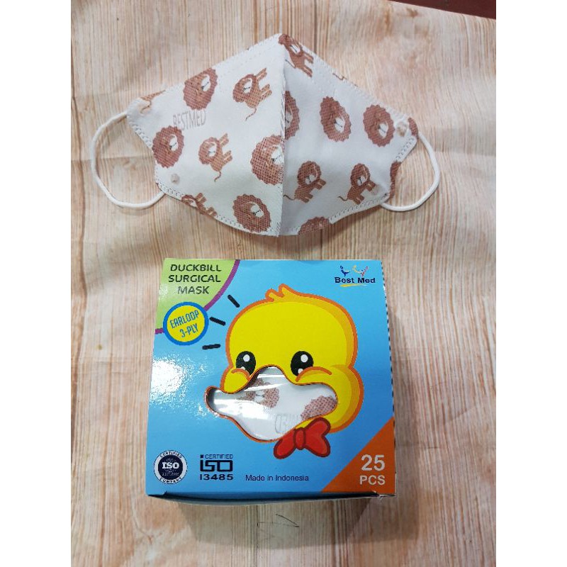 Best Med Duckbill isi 25 masker anak