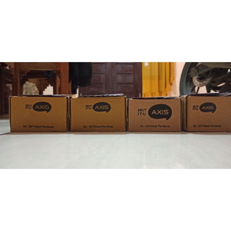 KARTU OTP AXIS BEKAS GOJEK (50pcs/Box)