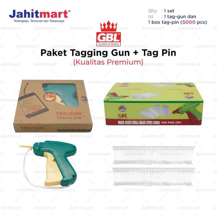 

Paket Tembakan Tag Gun "Korea" + Isi 5.000 Pcs Tag Pin (Arrow Pin) - Tagpin 15Mm