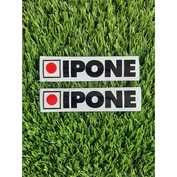sticker cutting - stiker IPONE oli stiker motor