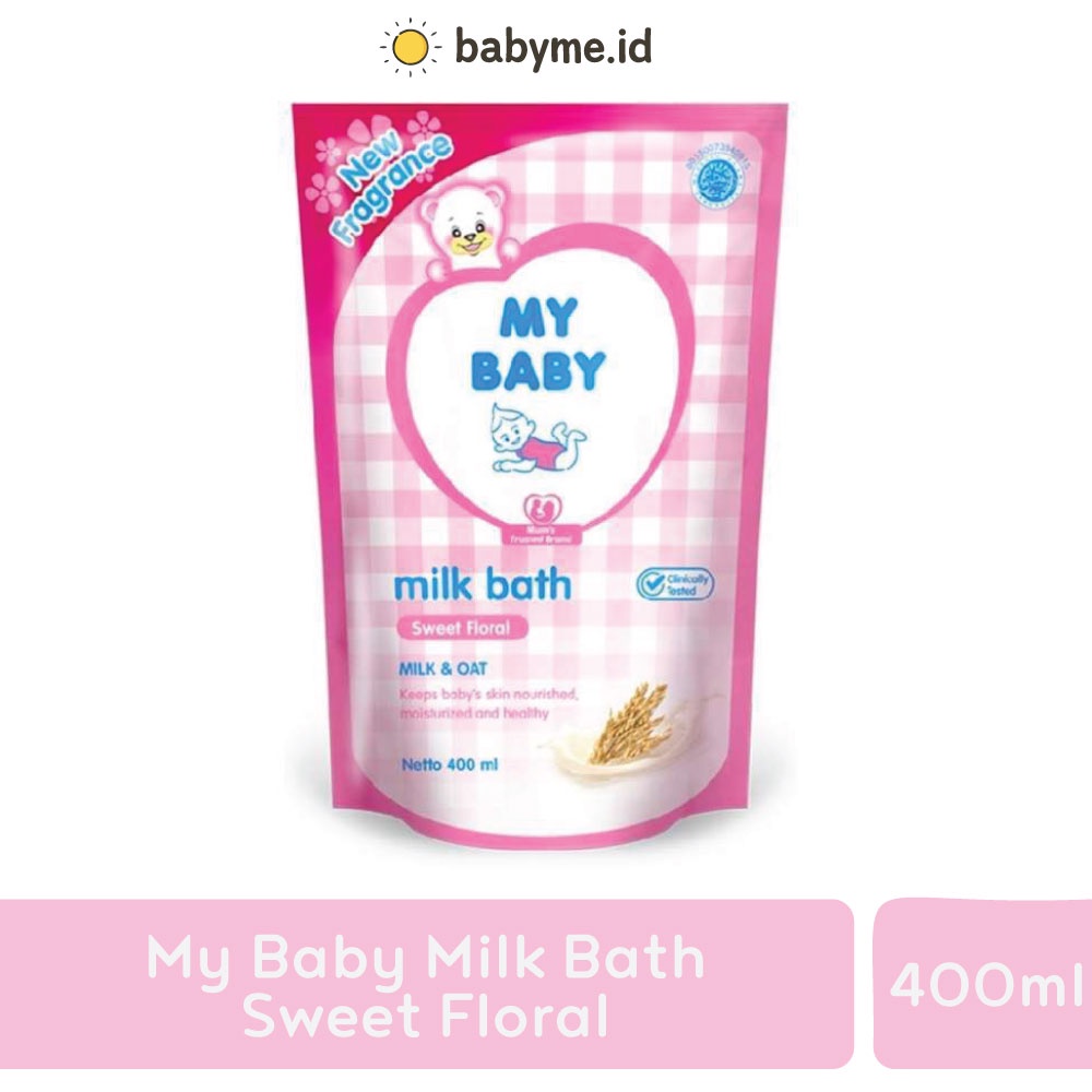 My Baby Milk Bath Sweet Floral 400ml