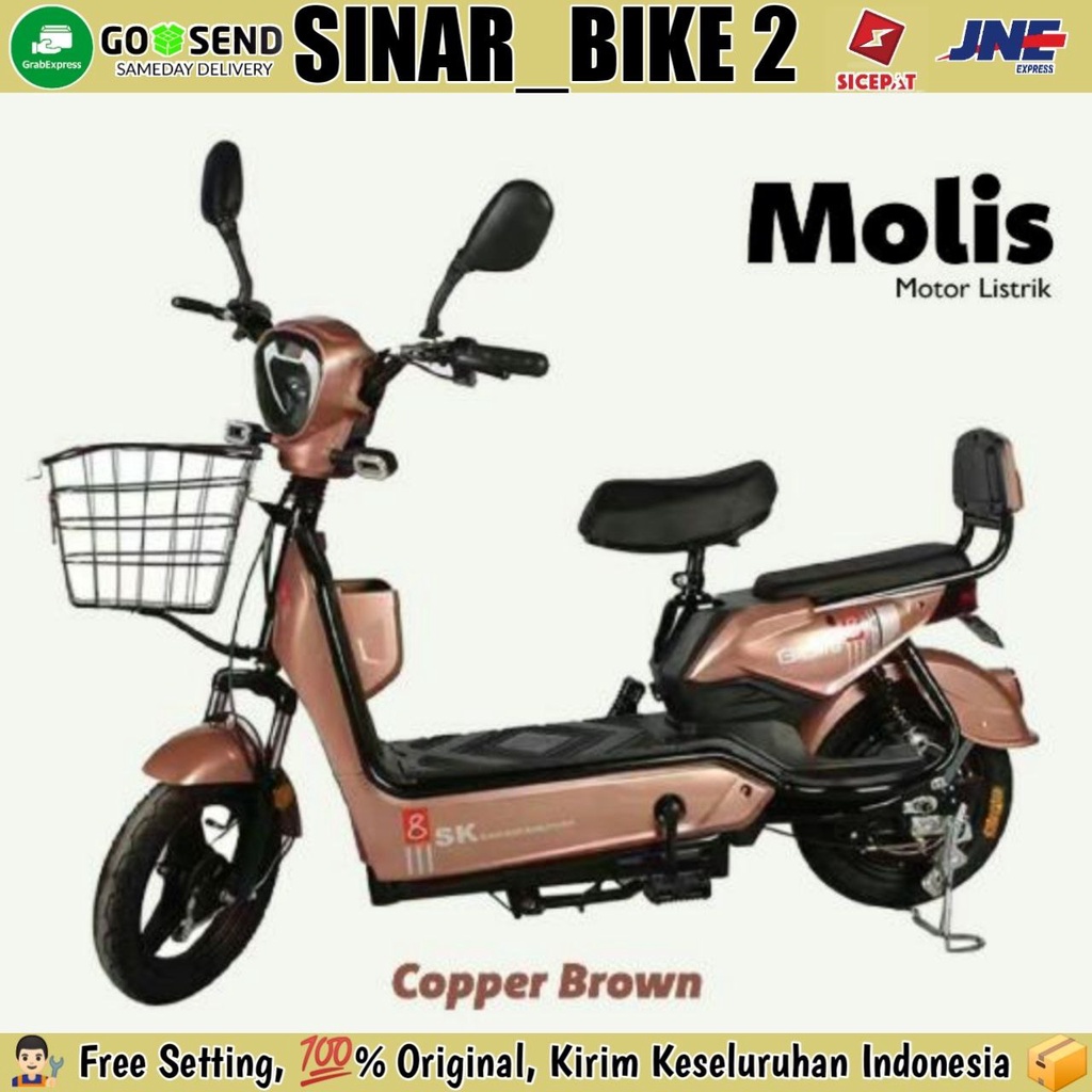 Sepeda Listrik Molis Electric E Bike 500 Watt