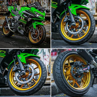 VELG NINJA NEW 250 2018 2019 DISK FLOATING 320MM RIDE IT VELG NINJA NEW 250 2018 2019 DISK FLOATING 320MM RIDE IT
