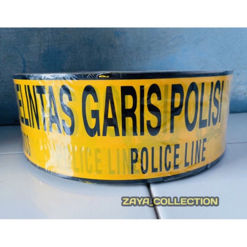 Police line dilarang melintas garis polisi
