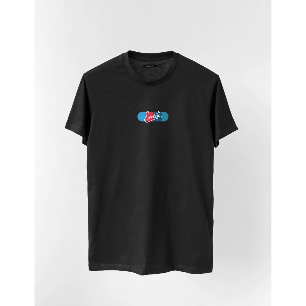 Kaos Pria Exvecto Capsule Hitam