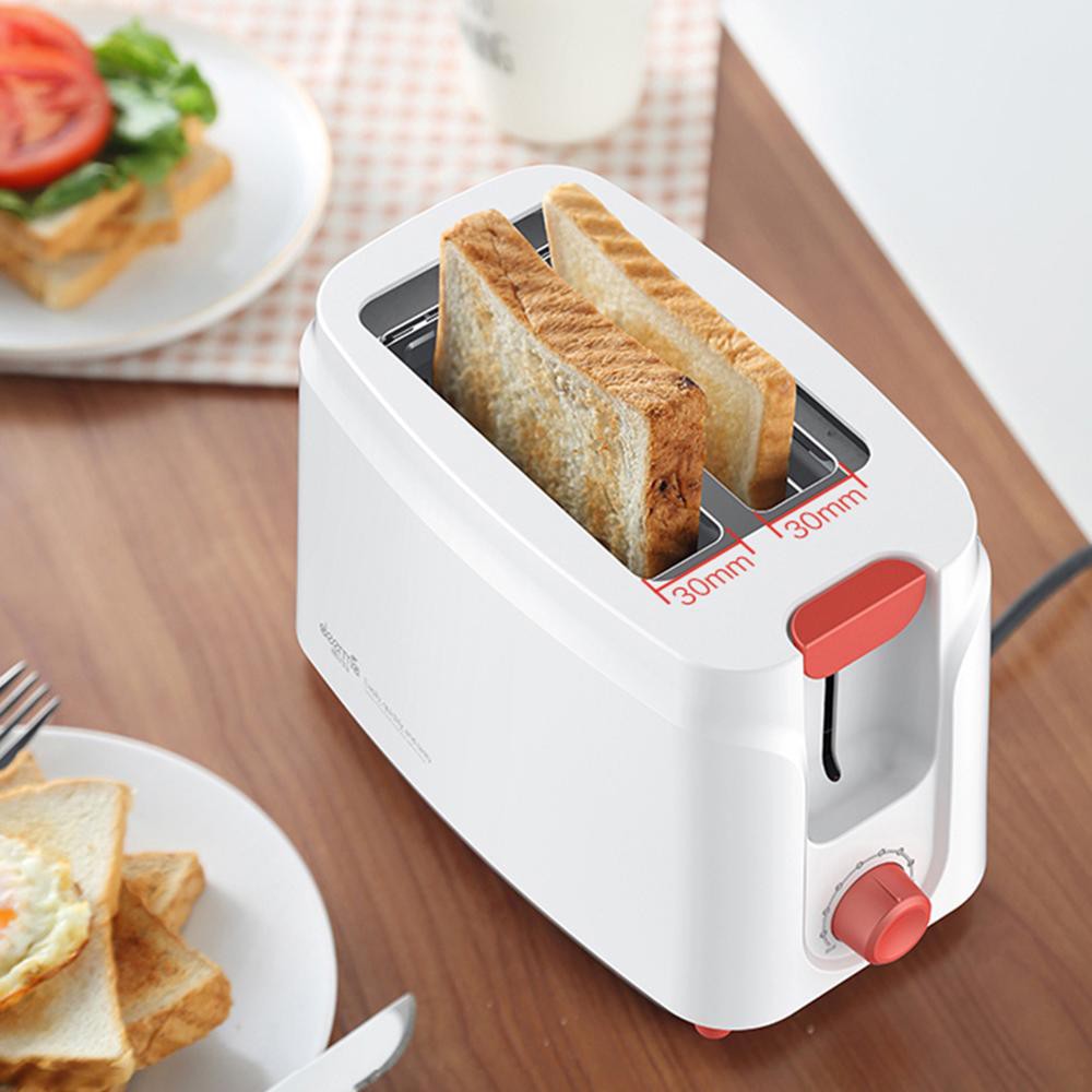 Alat Pemanggang Roti Bread Toaster - DEM-SL261 - White