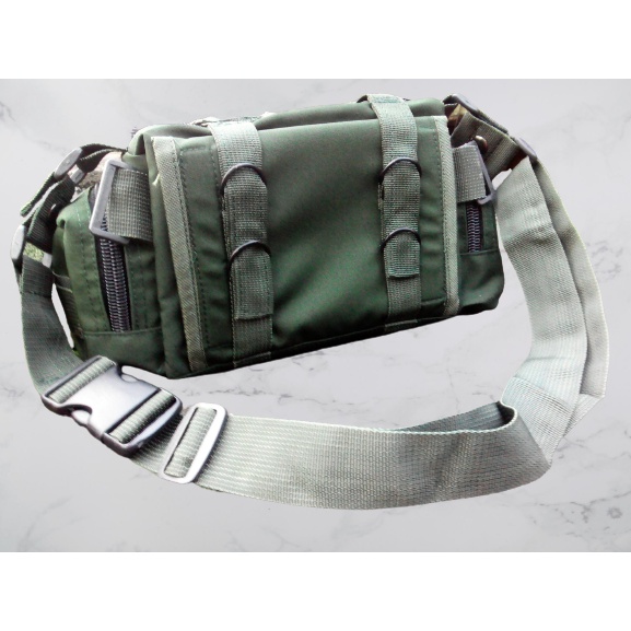 Tas Selempang Hijau Army TNI Tas Samping TNI MENWA