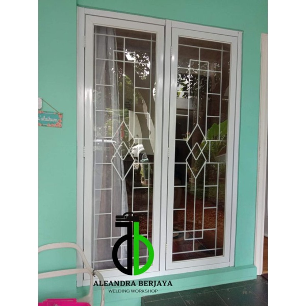 Tralis Jendela Minimalis Murah/Cukup Bayar Dp Bisa Terpasang Di Rumah Anda.