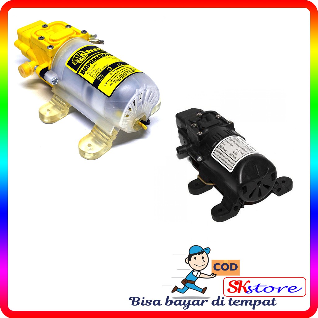 Pompa Air Elektrik High Pressure 12V