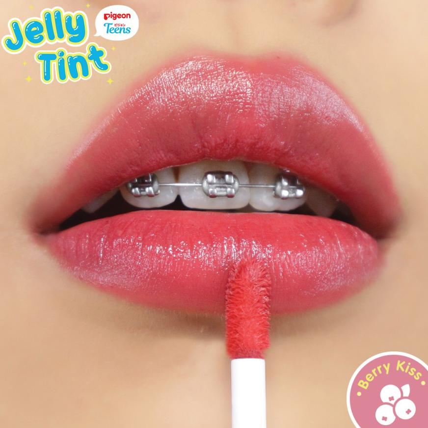 Pigeon Teens Jelly Tint Cherry Berry Strawberry Peach Kiss Jely Lip Bibir