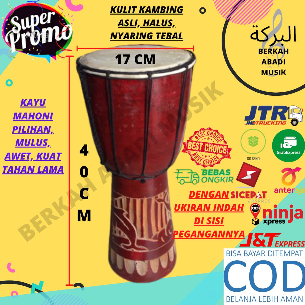 JIMBE 40CM JIMBE SEDANG JIMBE ALAT MUSIK 40 CM JIMBE 40 CM JIMBE 40 CM BESAR Jimbe ukuran 40CM genda