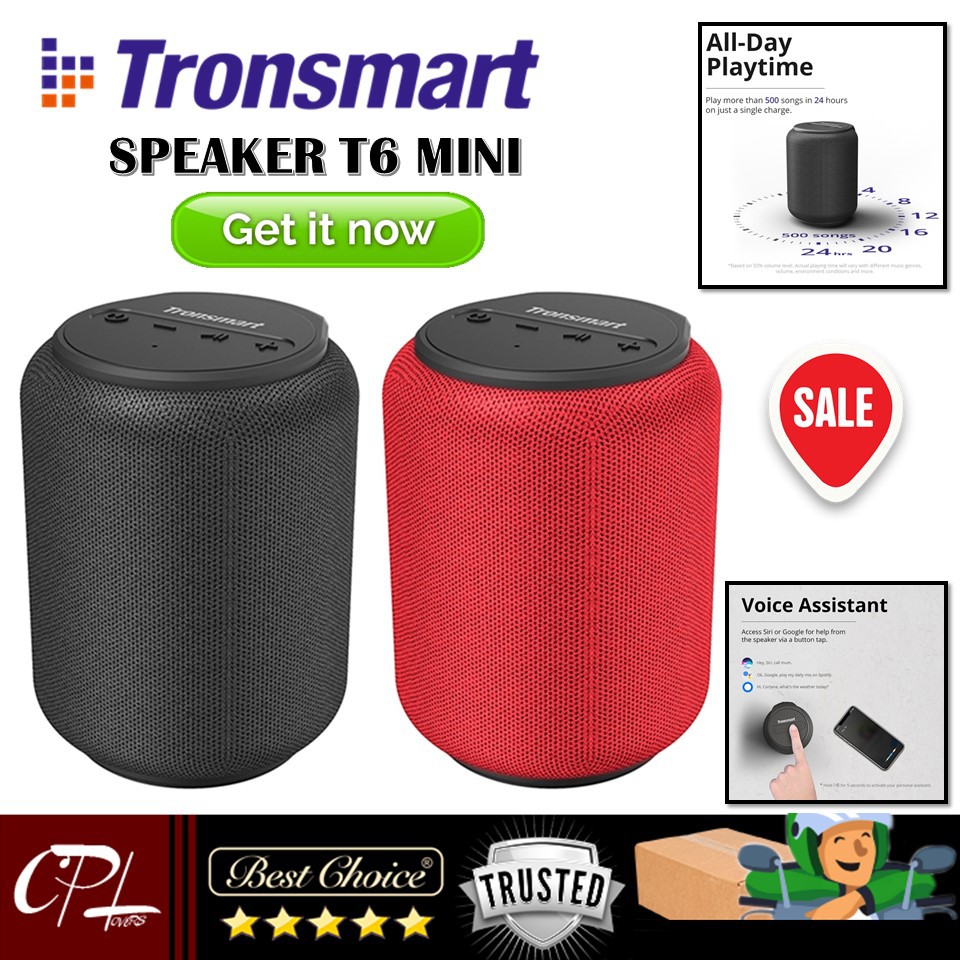 Tronsmart Element T6 Mini Bluetooth Speaker ORIGINAL 100%