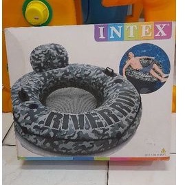 INTEX 58835 camo river run float - PELAMPUNG DEWASA diameter 135 cm