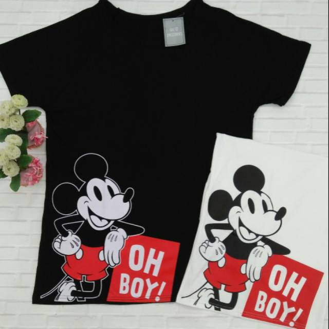 BAJU WANITA - KAOS JUMBO DEWASA - KAOS KARAKTER - KAOS MICKEY MOUSE DEWASA UKURAN JUMBO