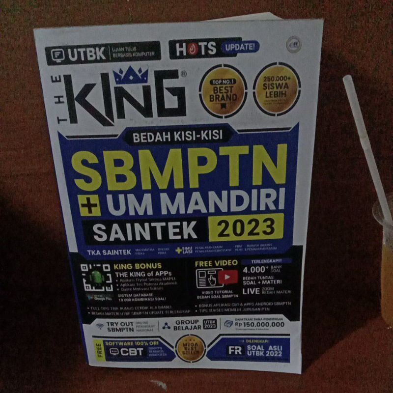 the king sbmptn saintek 2023