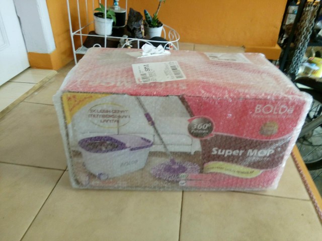 Promo Alat Pel Bolde Super Mop Oregon Series ( Roda + Corong Air + Tempat Pewangi ) Fb92