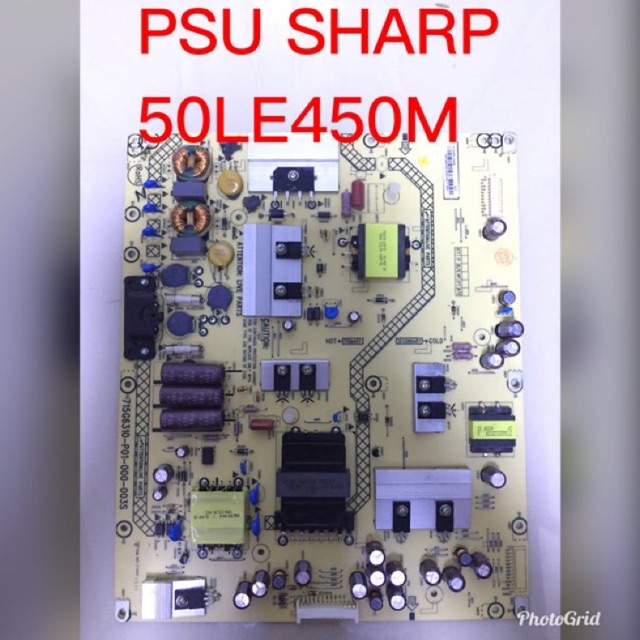 Power Supply TV LED-LCD Sharp 50LE450M - PSU Sharp 50LE450M - Power Supply Sharp 50LE450M - 50LE450M