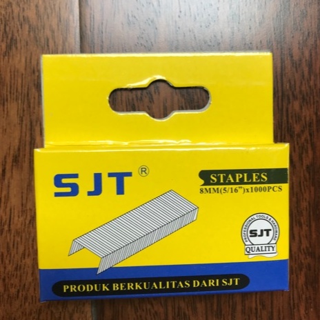 Refill Isi Staples Tembak Staples Gun SJT 1008F 1000pcs 5/16'' 8mm (KOTAK KUNING)