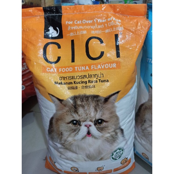 cici cat 7kg makanan kucing cici  all varian catfood