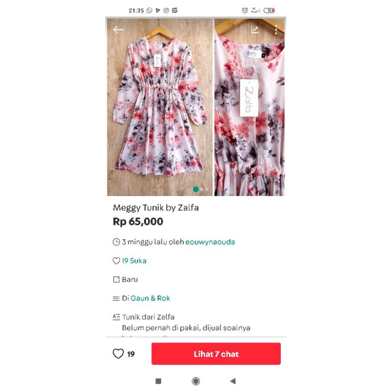 Meggy Tunik By Zalfa