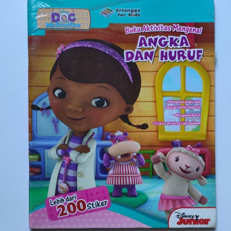 buku anak - buku aktivitas mengenal angka dan huruf - mengenal angka dan belajar menghitung